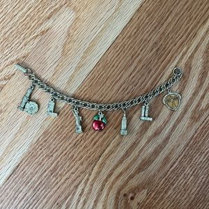Vintage New York charm bracelet